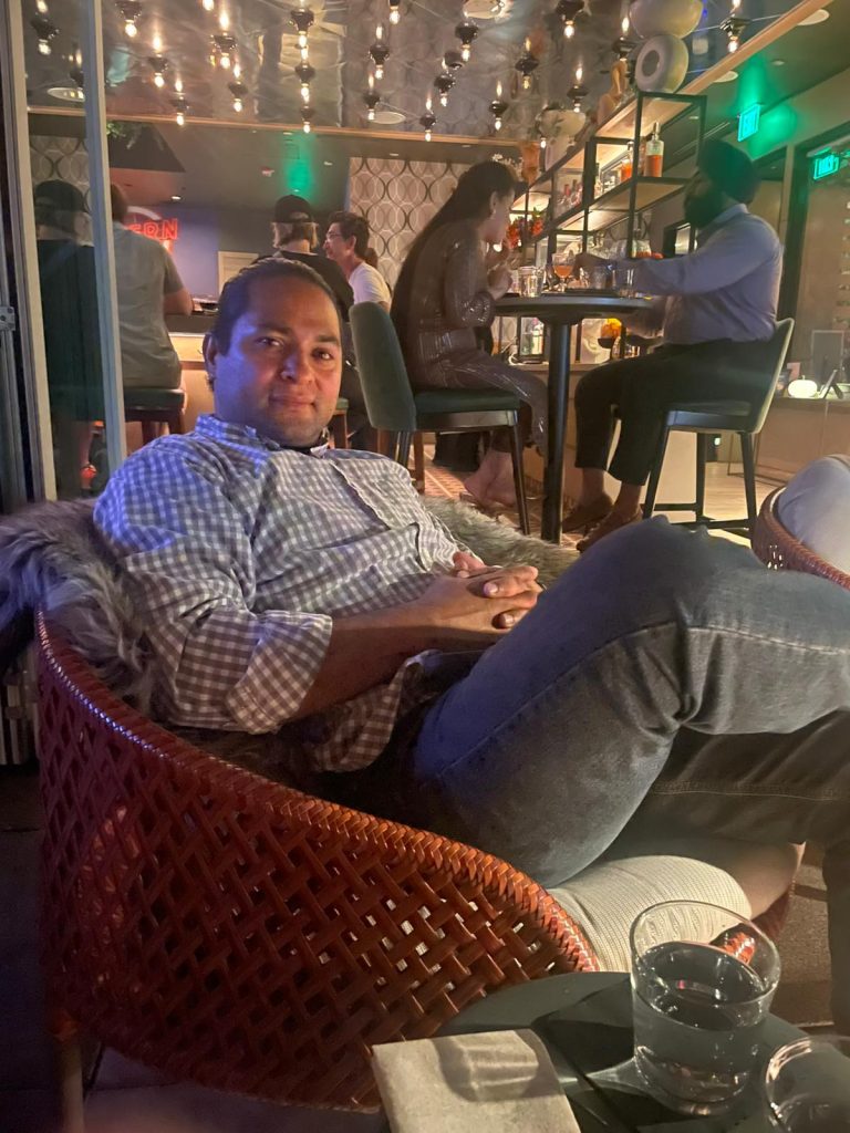 cozy fireplace vibes date night