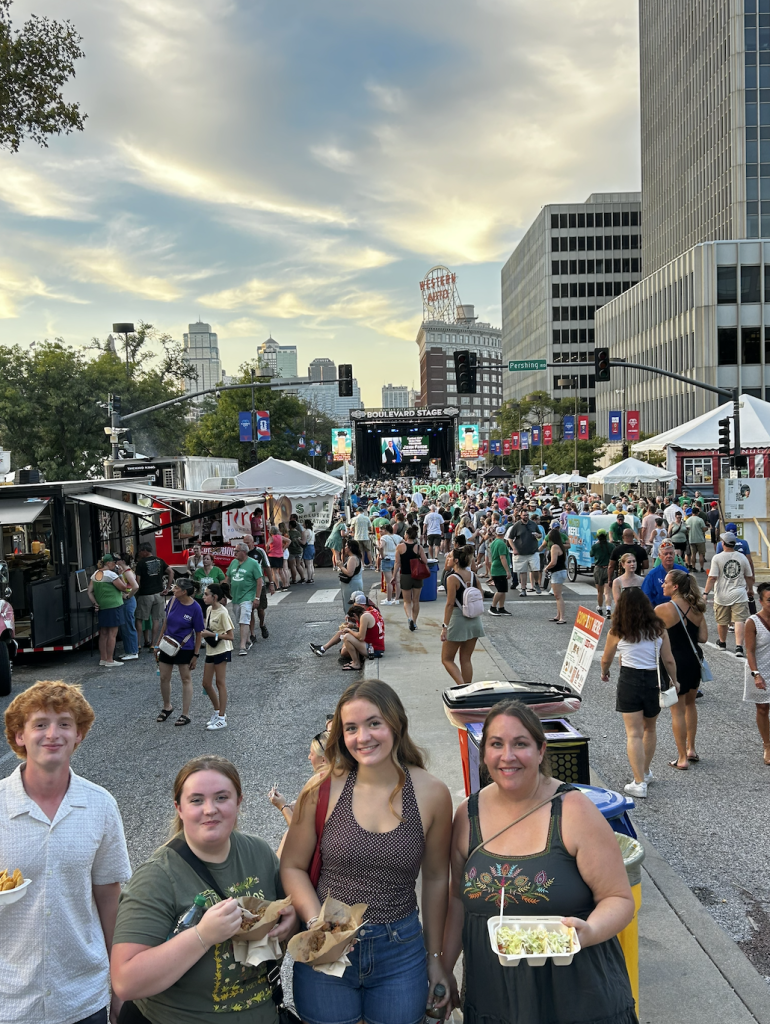 Kansas City Irish Festival crowds