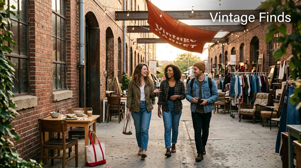 West Bottoms First Weekend: Vintage Shopping and Lunch