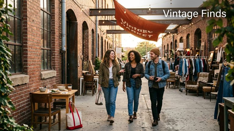 West Bottoms First Weekend: Vintage Shopping and Lunch