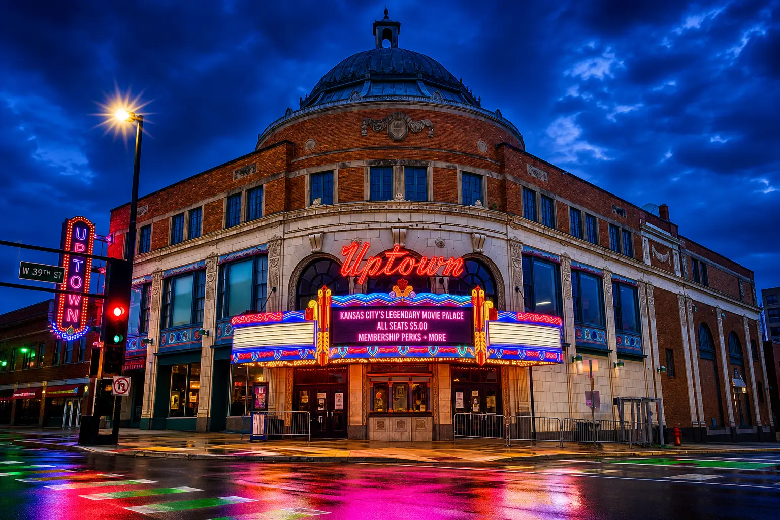 Uptown Theater and Hamburger Mary's