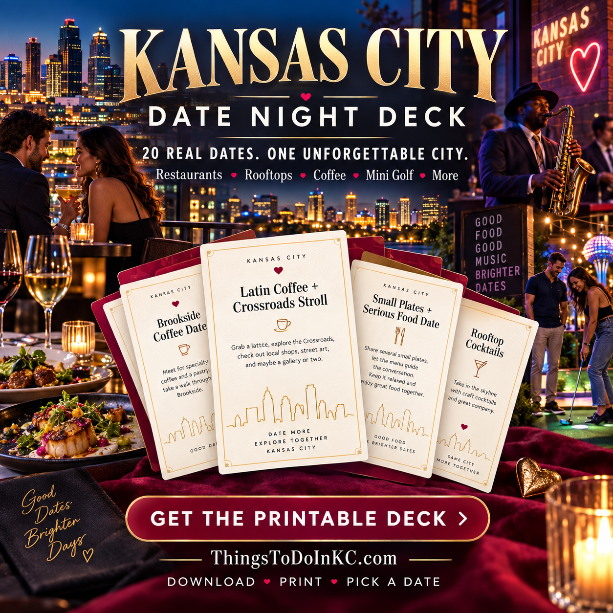 Kansas City Date Night Deck