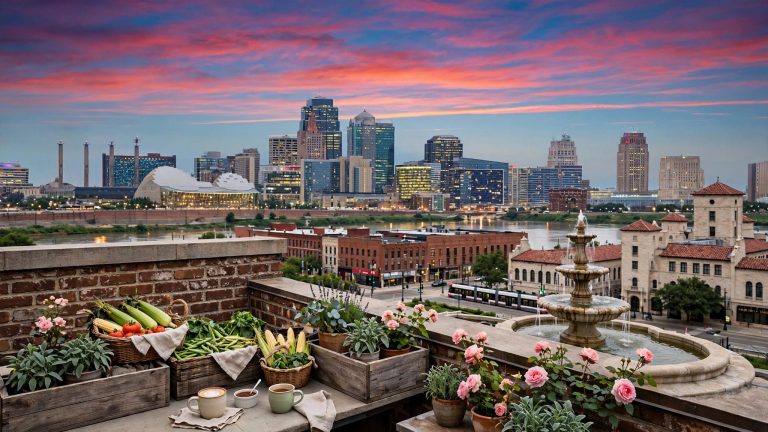 sunset views in Kansas City